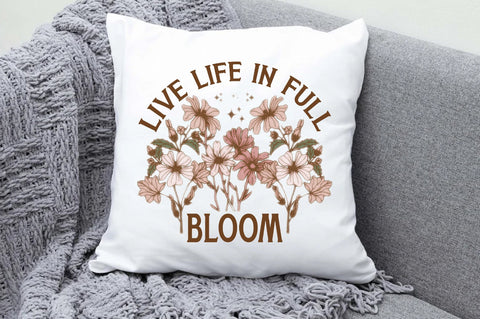 Live Life In Full Bloom Sublimation Sublimation Jagonath Roy 