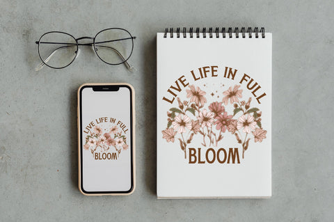 Live Life In Full Bloom Sublimation Sublimation Jagonath Roy 