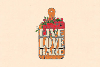 Live Love Bake Sublimation Sublimation Jagonath Roy 