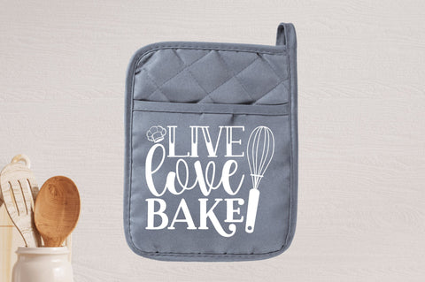 Live love bake SVG SVG Regulrcrative 