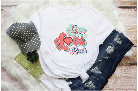 Live Love Bark Sublimation Sublimation Jagonath Roy 