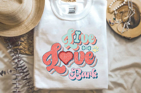 Live Love Bark Sublimation Sublimation Jagonath Roy 