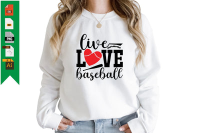 Live Love Baseball SVG Craftlabsvg24 