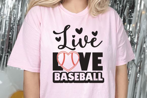 live love baseball SVG md faruk hossain 