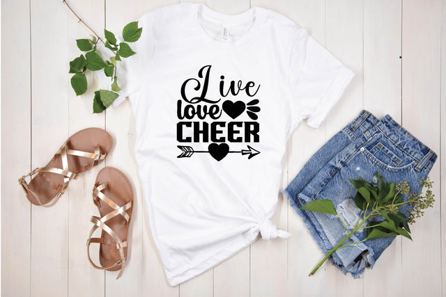 live love cheer SVG designer krishna 