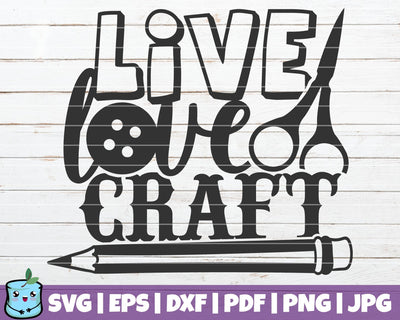Live Love Craft SVG MintyMarshmallows 