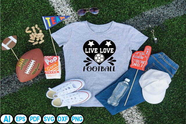 Live Love Football SVG Craftlabsvg24 