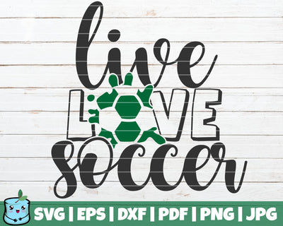 Live Love Soccer SVG MintyMarshmallows 