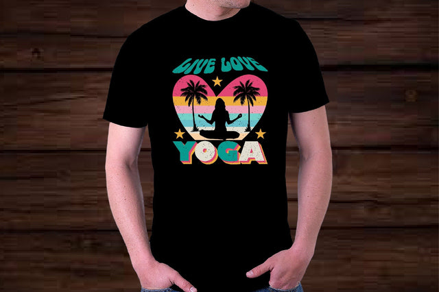 Live Love Yoga Sublimation SVGArt 