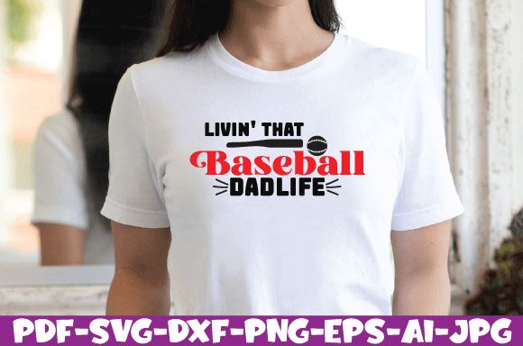 livin' that baseball dad life SVG farhad farhad 
