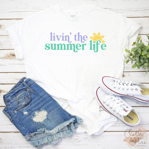 Livin' The Summer Life SVG Cloth and Pine Designs 