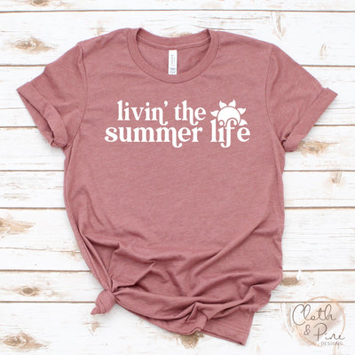 Livin' The Summer Life SVG Cloth and Pine Designs 