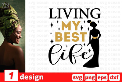 Living my best life SVG Cut File SVG SvgOcean 