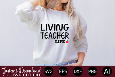 Living Teacher Life SVG designmaster24 