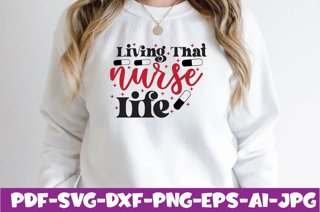 living that nurse life SVG farhad farhad 