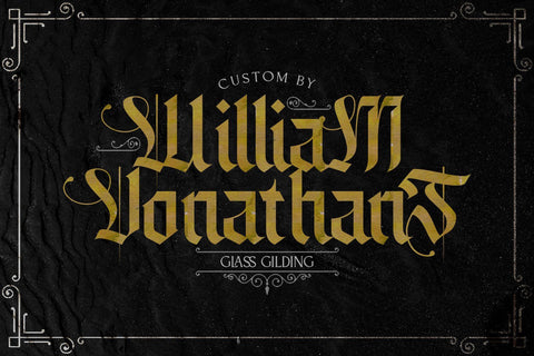 Livingstone - Blackletter Decorative Font Font StringLabs 