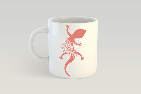 Lizard SVG, Lizard Silhouette PNG, Desert Animal Design. SVG Elinorka 