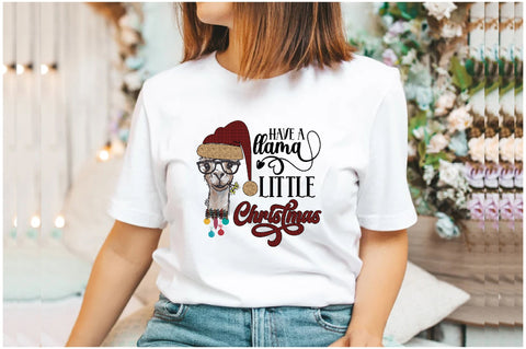 Llama Christmas Sublimation Sublimation Jagonath Roy 