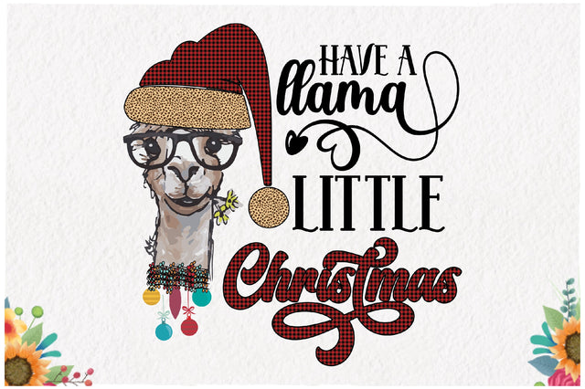 Llama Christmas Sublimation Sublimation Jagonath Roy 