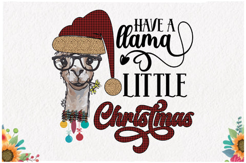 Llama Christmas Sublimation Sublimation Jagonath Roy 