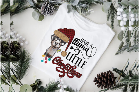 Llama Christmas Sublimation Sublimation Jagonath Roy 