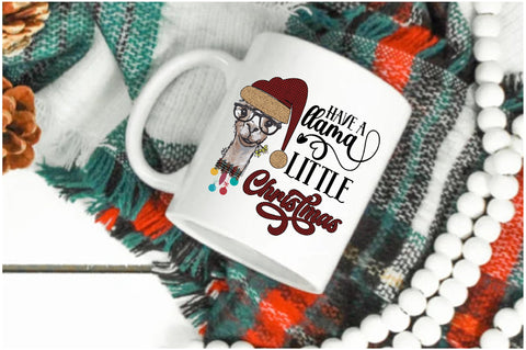 Llama Christmas Sublimation Sublimation Jagonath Roy 