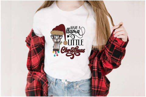 Llama Christmas Sublimation Sublimation Jagonath Roy 