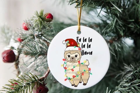 Llama Christmas Sublimation Sublimation LAM HOANG THUY 