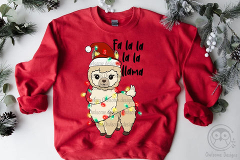 Llama Christmas Sublimation Sublimation LAM HOANG THUY 