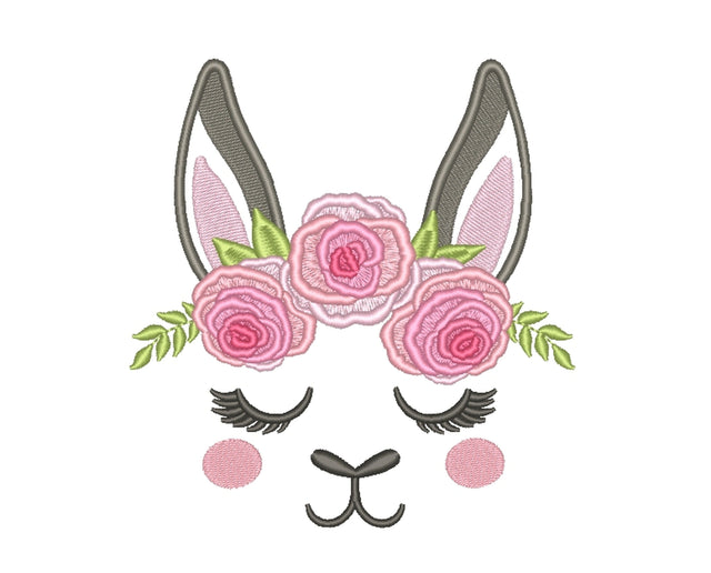 Llama Face Embroidery Design, 5 sizes, Instant Download Embroidery/Applique DESIGNS Nino Nadaraia 