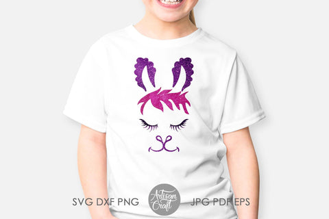 Llama face SVG, Llama SVG, cut file SVG Artisan Craft SVG 