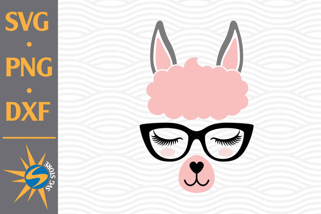 Llama Face SVG, PNG, DXF Digital Files Include SVG SVGStoreShop 
