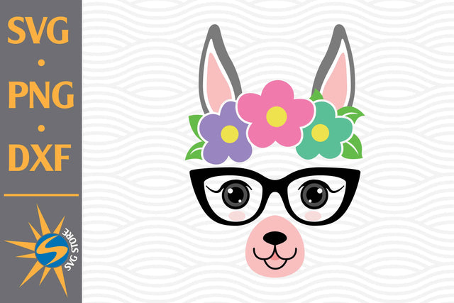 Llama Face SVG, PNG, DXF Digital Files Include SVG SVGStoreShop 