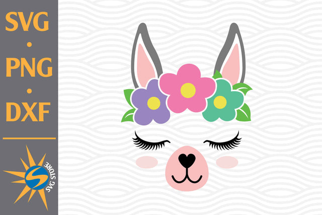 Llama Face SVG, PNG, DXF Digital Files Include SVG SVGStoreShop 