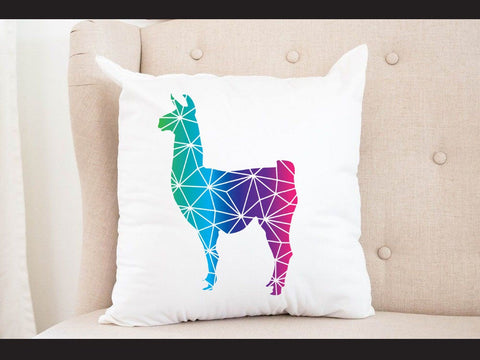 llama Geomatical Print SVG Johan Ru designs 