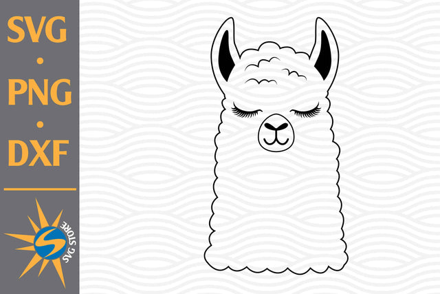 Llama Head SVG, PNG, DXF Digital Files Include SVG SVGStoreShop 