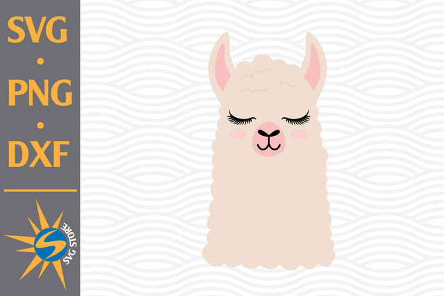 Llama Head SVG, PNG, DXF Digital Files Include SVG SVGStoreShop 