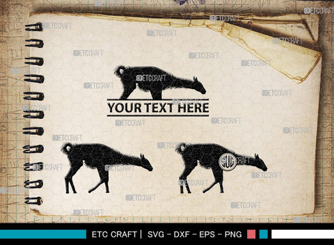 Llama Monogram, Llama Silhouette, Llama SVG, Lama Svg, Llama Mama Svg, Cute Llama Svg, Alpaca Svg, SB00290 SVG ETC Craft 