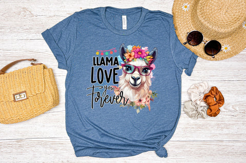 Llama Sublimation Bundle Sublimation Regulrcrative 