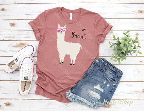 Llama svg, Alpaca svg, Cute Llama svg SVG _HelArtShop_ 