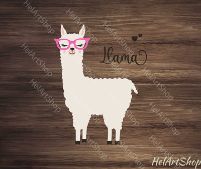 Llama svg, Alpaca svg, Cute Llama svg SVG _HelArtShop_ 