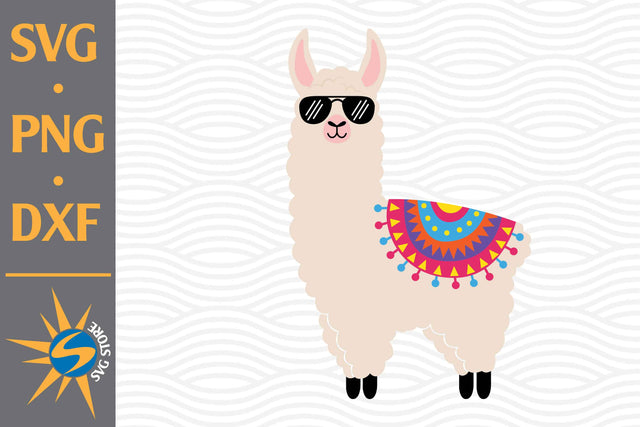 Llama SVG, PNG, DXF Digital Files Include SVG SVGStoreShop 