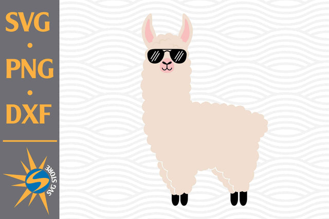 Llama SVG, PNG, DXF Digital Files Include SVG SVGStoreShop 
