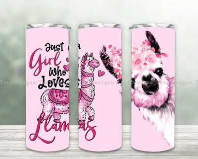 Llama Tumbler PNG Sublimation Sublimation ToriDesigns 