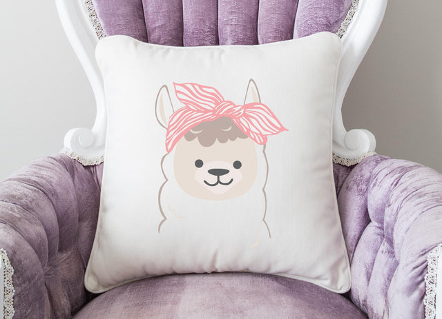 Llama with Bandana SVG So Fontsy Design Shop 