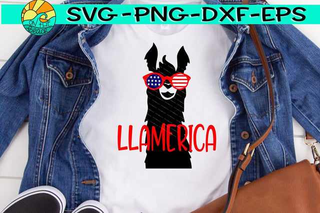 LLAmerica - SVG - DXF - EPS - PNG SVG On the Beach Boutique 