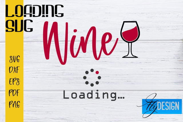 Loading SVG | Funny Loading SVG | Funny Loading Quotes SVG Fly Design 