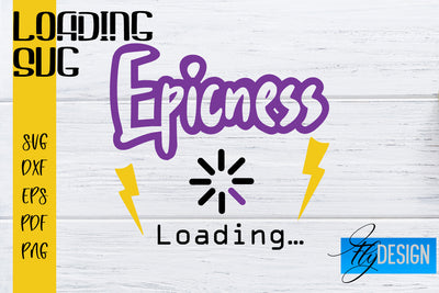 Loading SVG | Funny Loading SVG | Funny Loading Quotes SVG Fly Design 