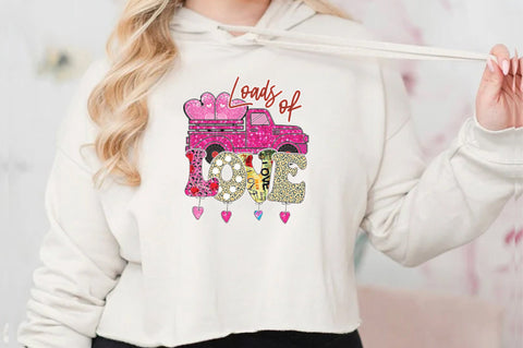 Loads of Love Valentines Truck Sublimation Sublimation Jagonath Roy 