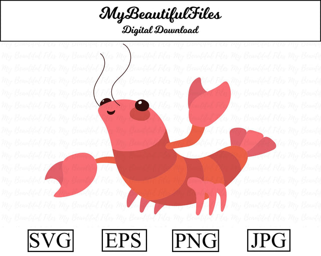 Lobster - Animal SVG MyBeautifulFiles 